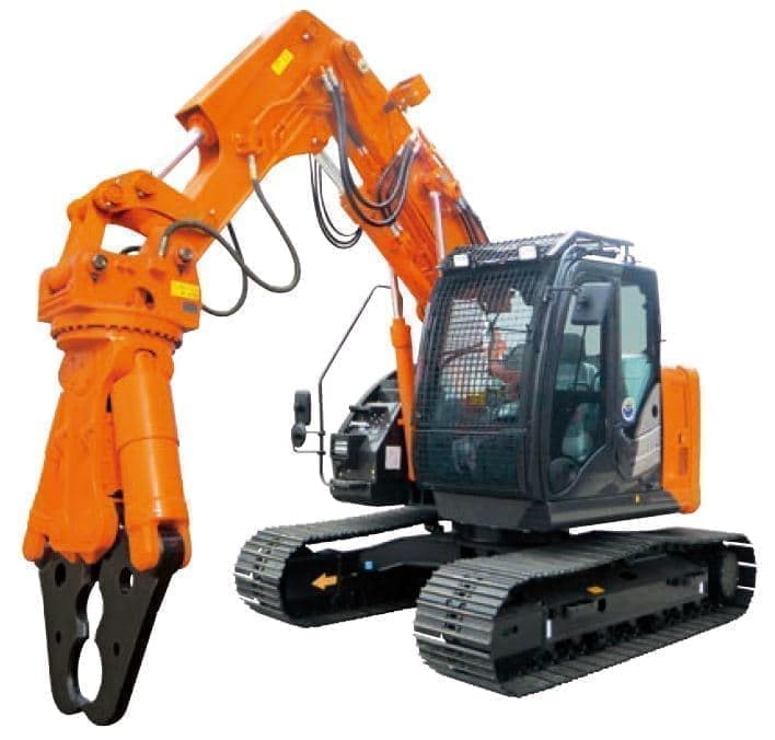 ZX135USK-5Bショートリーチレンタル機イメージ